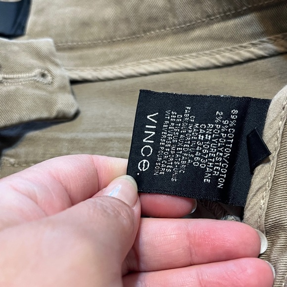 Vince Mid-Rise Chino Pants - Size 27 - Picture 2 of 10
